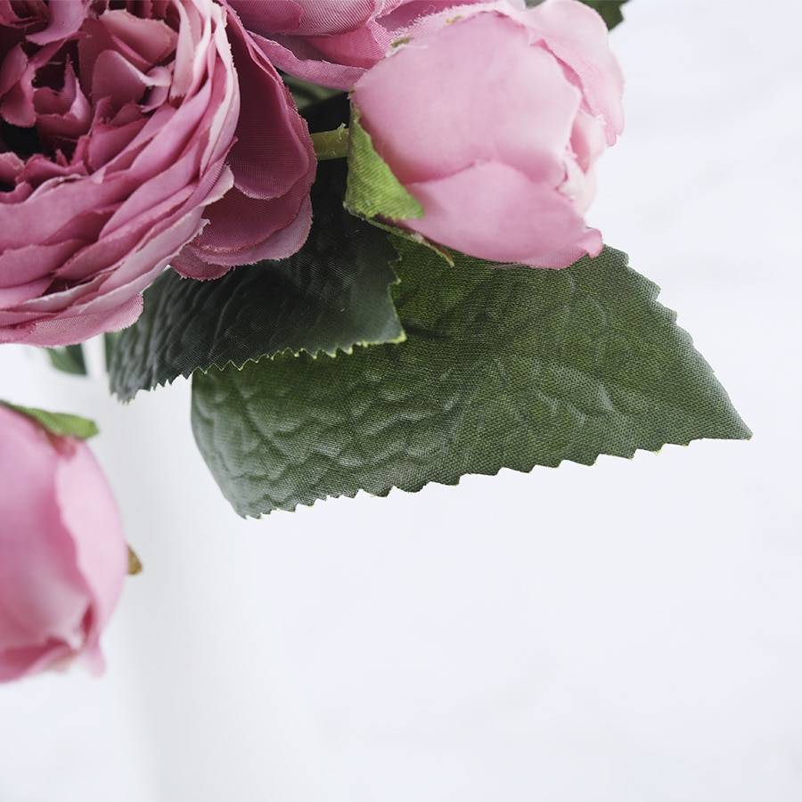 Pink Peony and Rose Home Decor Artificial Flowers Bouquet Artificial & Dried Flowers Home & Garden Color : Purple|Pink|White|Hot Pink|Blue|Pink Mix|Yellow 