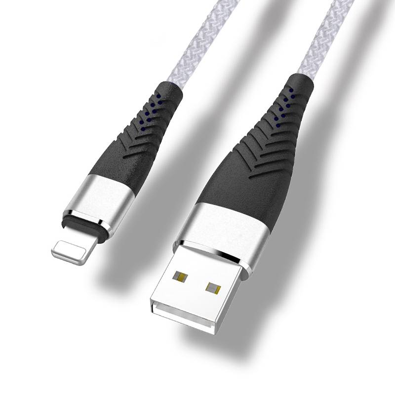 USB Charger Cable for iPhone Mobile Phone Accessories Mobile Phone Cables Smartphones Color: White Length: 100 cm / 39.37 inch|200 cm / 78.74 inch|300 cm / 118.11 inch|20 cm / 7.87 inch 