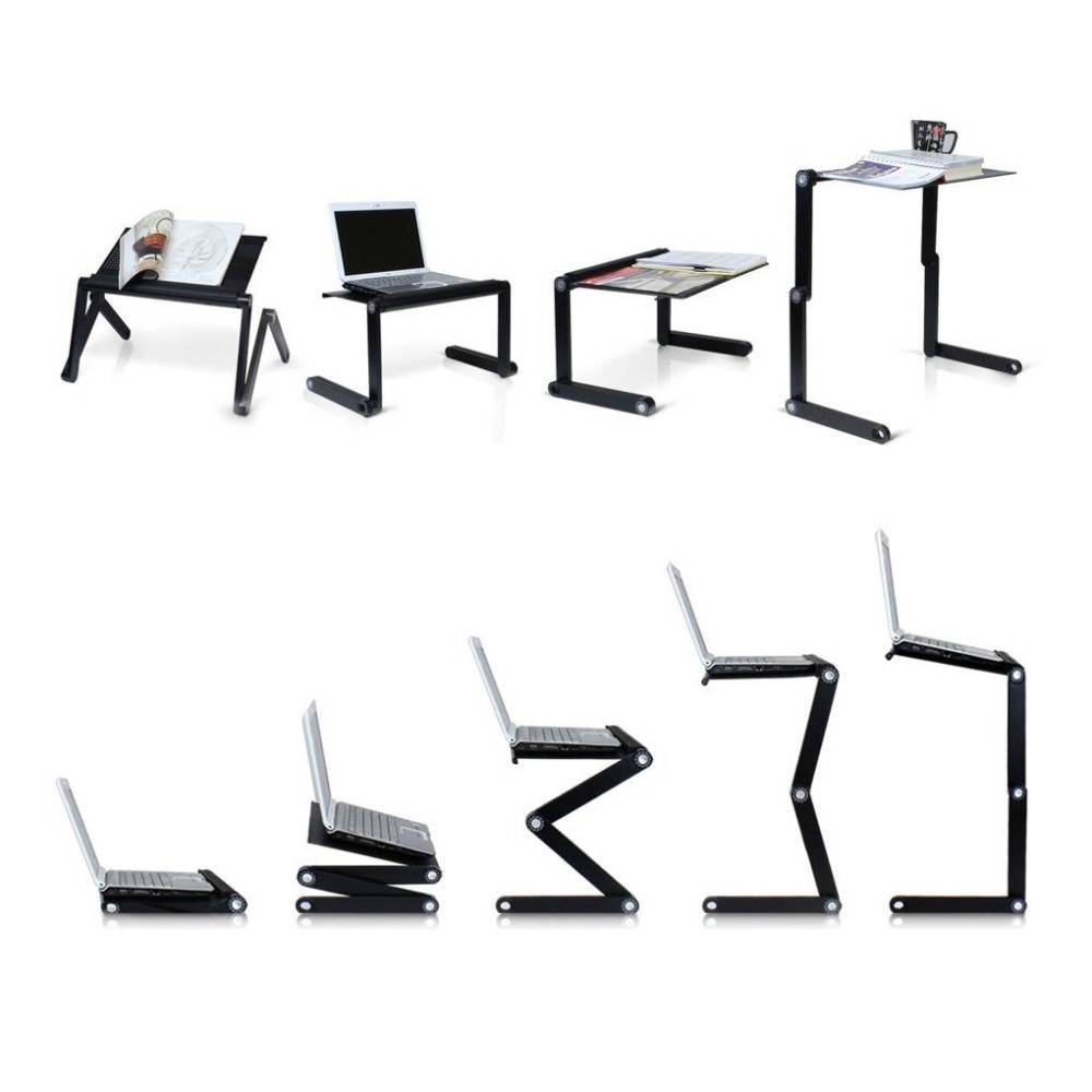 Adjustable Aluminum Laptop Stand with Mouse Pad Computers & Tablets Laptop Accessories Laptop Stand Ships From : Australia|China|Russian Federation|United States 