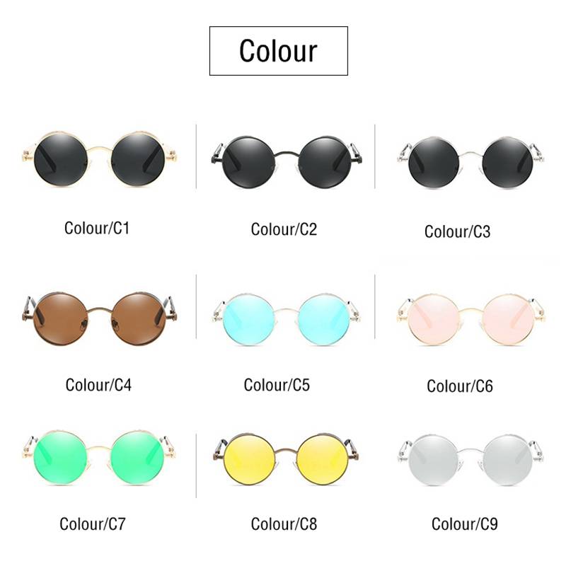 Men's Classic Steampunk Sunglasses Men's Sunglasses Sunglasses & Glasses Type : 1|2|3|4|5|6|7|8|9|10|11|12|13|14|15|16|17|18 
