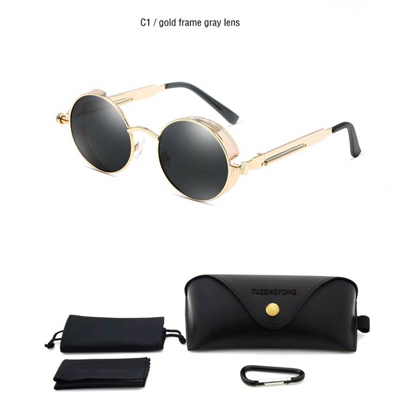 Men's Classic Steampunk Sunglasses Men's Sunglasses Sunglasses & Glasses Type: 1 