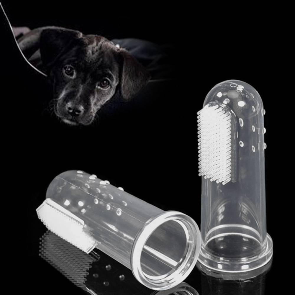 Soft Finger Toothbrush for Pets Cats & Dogs Products Pet Grooming Pet Supplies Ships From : China|France 