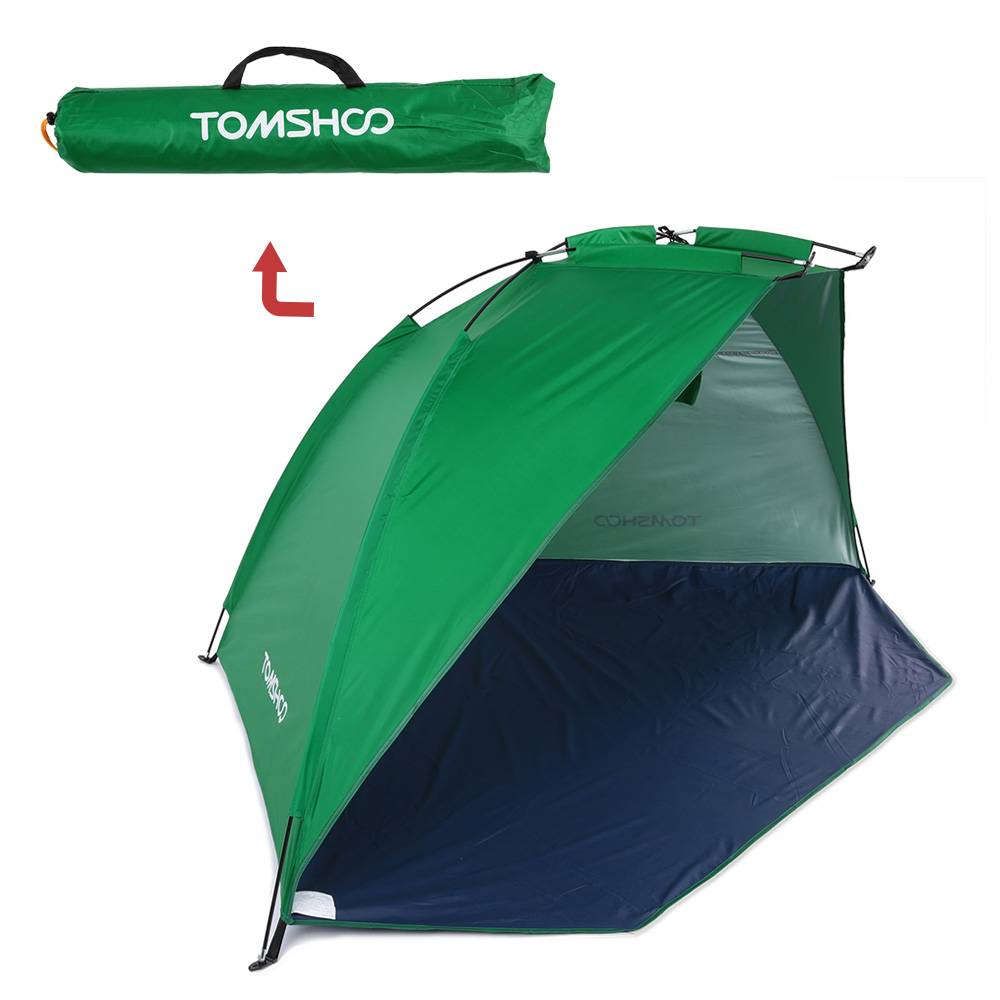 Outdoor Foldable UV-Protective Beach Tent Travel & Outdoor Color : Blue|Green|Army Green 