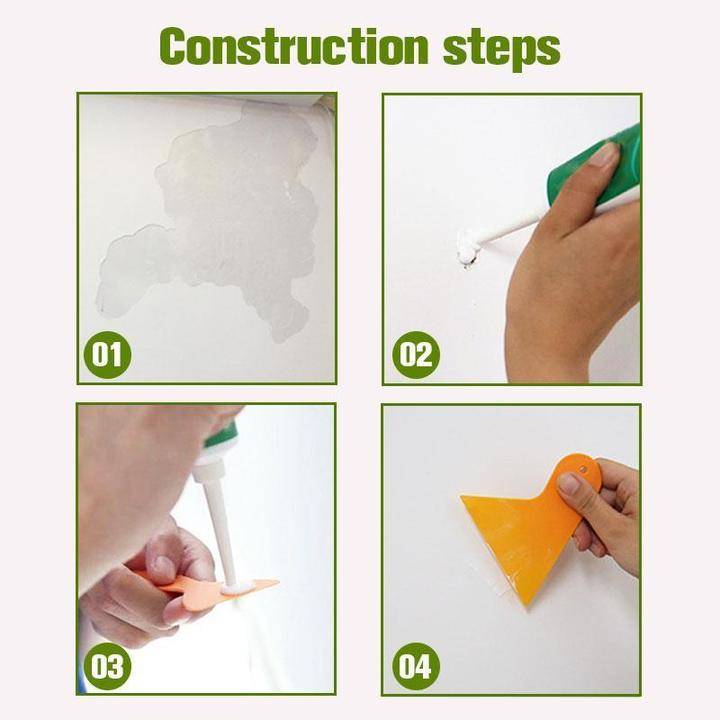 Wall Mending Agent (Gift Giving Now: Scraper) Home Goods Size : 1 piece|3 piece|5 pieces 