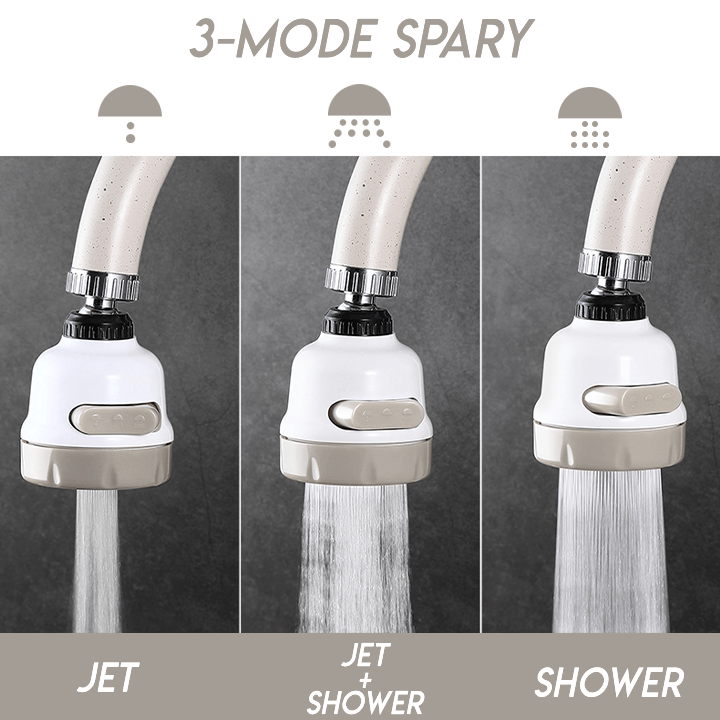 Moveable Kitchen Tap Head Home Goods Color : White 