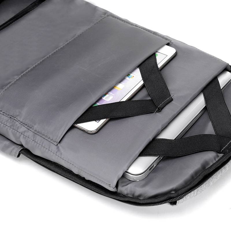 Anti-Theft Travel Backpack Backpacks & Bags Color : Gray|Black|Pruple 
