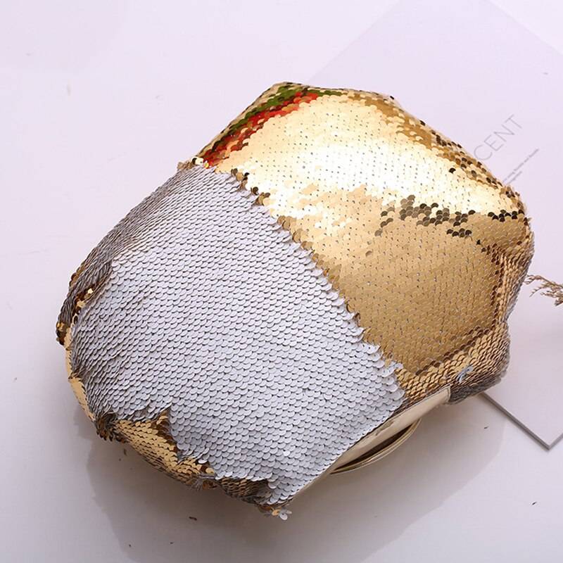 Sequin Make Up Cosmetics Bag Accessories Color : Blue|Gold|Multi|Red 