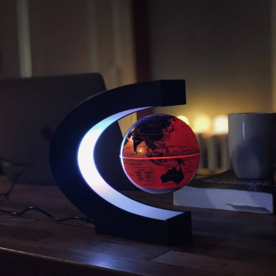 Magnetic Levitating Globe Astrolight Home Goods Color : Yellow|Blue|Black 