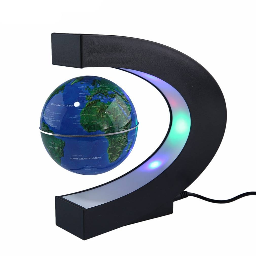 Magnetic Levitating Globe Astrolight Home Goods Color: Blue Type: US Plug|EU Plug 