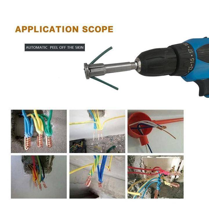 Cable Wire Stripping and Twisting Tool Home Goods Quantity : 1 pack  