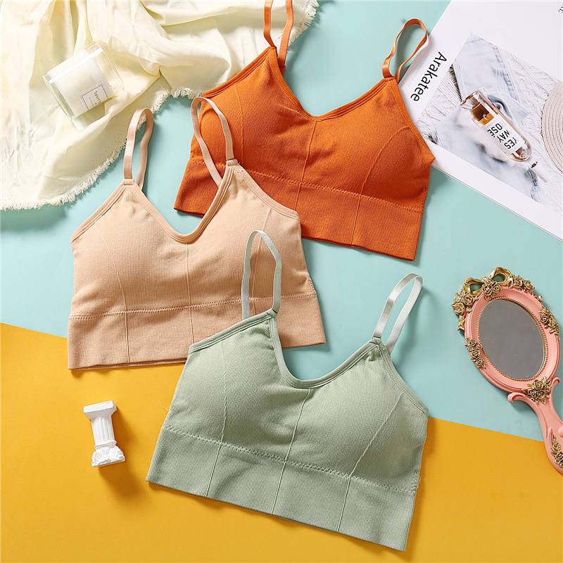 Women's Seamless Bralette with Removable Pads Accessories Apparel Backpacks & Bags Best Sellers Consumer Electronics Home Goods Jewelry Phone Accessories Toys Travel & Outdoor Vehicles & Parts Color : white|beige|black|green|orange|black 2|green 2|white 2|black 3|apricot|gGreen 3|orange 2|white 4|Seamless Gray|Seamless Apricot|Seamless Black 